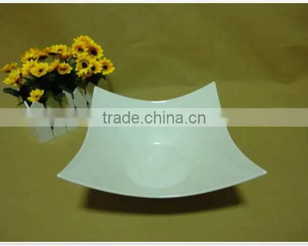 China Cheap Stocked White Porcelain Ceramic Bowl Wholesale photo-3