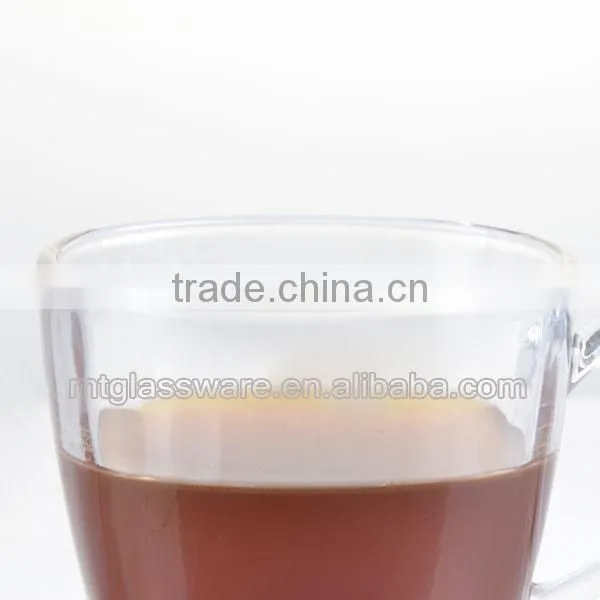 New Design Machinemade Glass Coffee Cup,glass Tea Cup photo-3