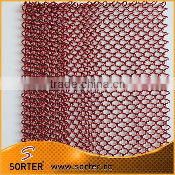 High Quality Interior Decorative Metal Wire Mesh Door/window Curtains for Hotel photo-4