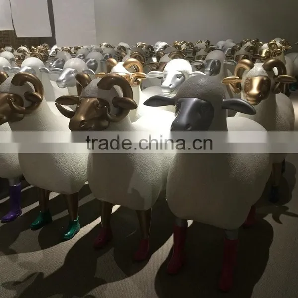 FRP Goat Statue Sculpture photo-3