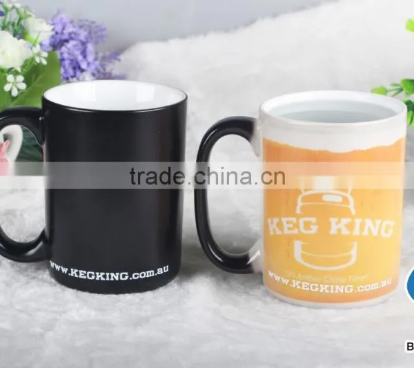 SEDEX 4P Factory Wholesale Hot Color Changing Magic Mug Customized photo-2