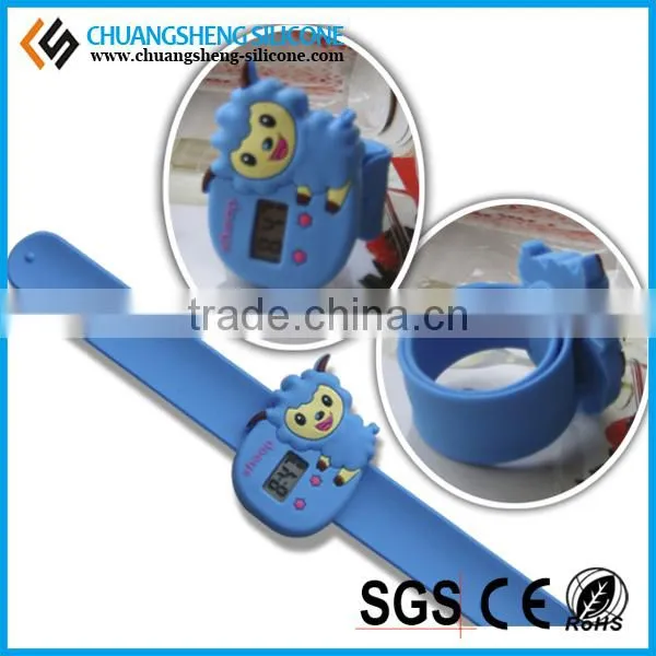 Candy Color Animal Figure Kids Wirstband Watch photo-4
