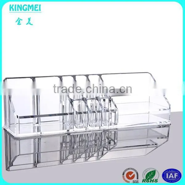 Makeup Display Cosmetics Organizer Clear Acrylic Display Box Storage Tabletop Storage Box For Jewelry photo-6