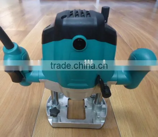 GOLDENTOOL 6mm/8mm 1050w Power Mini Small Hand Held Milling Cutter Machine Portable Electric Wood Plunge Router photo-2