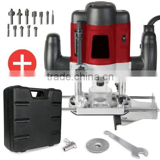 6mm/8mm 1200w Wood Working Portable Plunge Router Power Electric Router photo-2