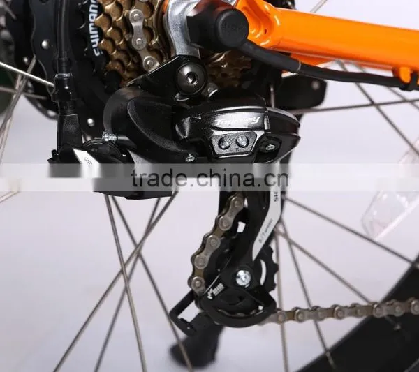 26 Inch Suspension 48V Motor Fat Tire Electric Bike e Bike photo-5