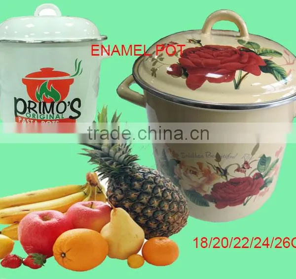 High Quality Enamel Cooking Pot Casserole Cookware photo-2
