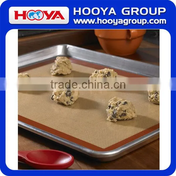 Non Stick Silicone Baking Mat With Glass Fibre Silicone Liner for Bake Pans & Rolling - Macaron Pastry Cookie Bun Bread Making photo-5