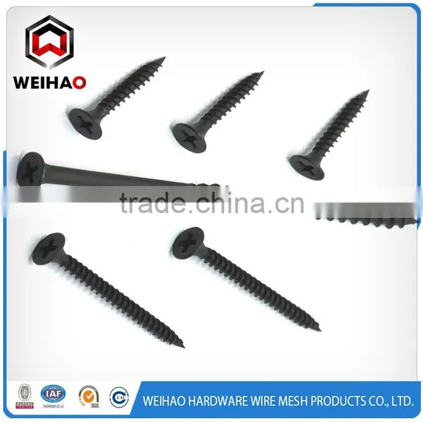 Black Drywall Screws Fine Thread Screws Philps Drive Plug Head Harden Ceiling Drywall Screws Drywall Screw Furniture Screws photo-5