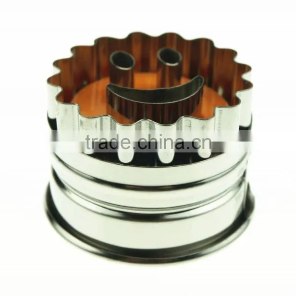 47074 Cake Pan Smile Shape Cookie Cutters Press Mold Biscuit Decorating Tools photo-5