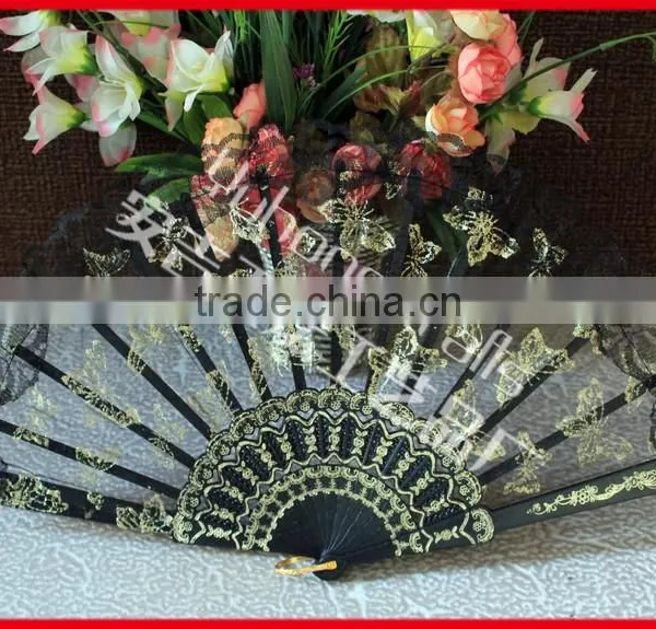 Beautiful Spanish Style Lace Plastic Fan photo-6