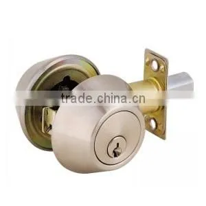 Sample Price Factory Price Stainless Steel Single Deadbolt Lock Keyed Alike Security Entry Round Knob Door Lock photo-3