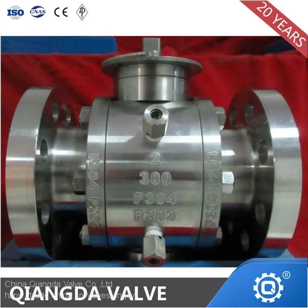 High Pressure 800lb Forged 3 Pcs Stainless Steel 316 Ball Valve photo-3