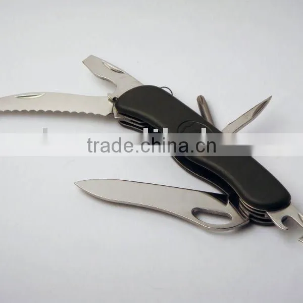 2014 New Multi Knife/Wave Sure Grip Swiss Pocket Knife/Multi Pocket Knife ( K9006 )