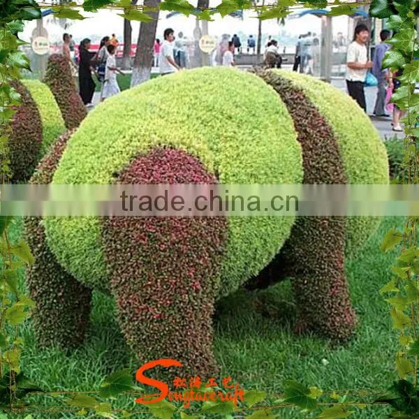 2015 Best Selling Various Shapes Artificial Panda Topiary Decorative Panada Topiary photo-2