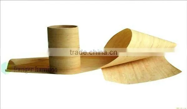 2015 New Design Decoration Material Natural Color Horizontal Bamboo Veneer photo-4