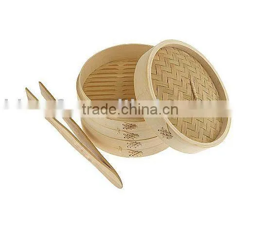 Bamboo Steamer Set