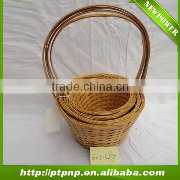 2015 Cheap High Quality Hot Sale Bamboo Basket GXB14A39