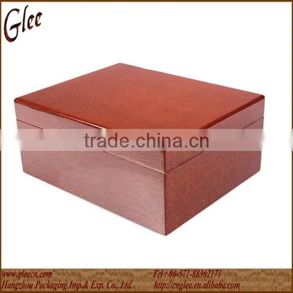 Matte Lacquer Wooden Humidor Cigar Box Supplier photo-2