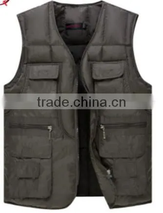 Clothing Products Mens Outdoor 100% Cotton Fishing Vest photo-3