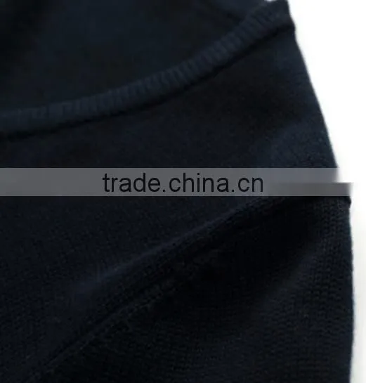 100% Cashmere Men's Flat Seam Pullover Sweater photo-3