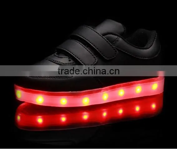Adult Children Stock Price Cheap LED Light up Shoes photo-2