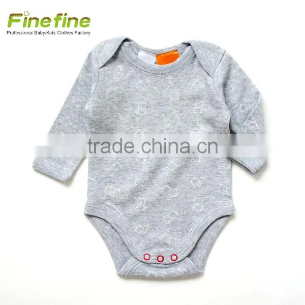 Long Sleeve Baby Clothes Lace Custom Fancy Baby Romper Set photo-5