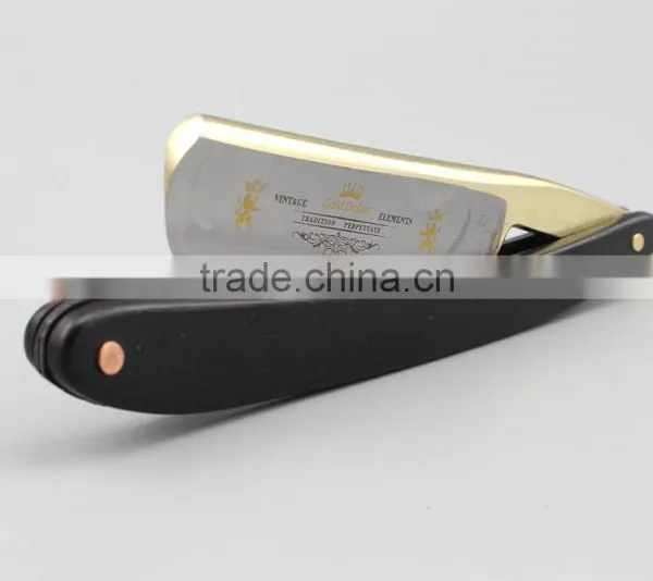 "GOLD DOLLAR 220" Man's Cut Throat Razor Straight Razor photo-2