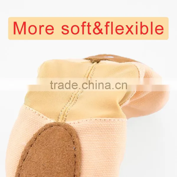 Canvas Soft Sole Dance Shoes Antislip Leather Canvas Split Sole Ballet Shoes photo-6
