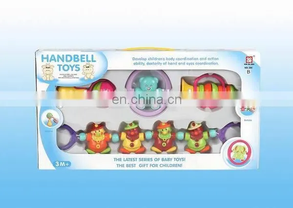 Newest Baby Series Rattle Bell Toy,Cute Cartoon Mushroon Design Rattle Bell photo-5