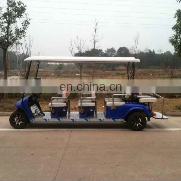 8 Seat Electric Golf Cart Sightseeing Cart photo-2