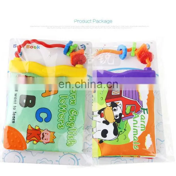 2017 New Toys for Toddler Cloth Book, Educational Fabric Baby Soft Cloth Book photo-5