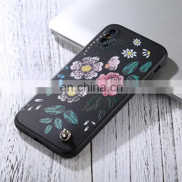 Wholesale Factory Price Hot Sell Full Coverage Leaf and Protective Back Cover Case With Tempered Glass Filmr For IPhone X photo-5