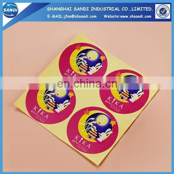 Full Color Printed Adhesive Paper Custom Sticker Sheet photo-4
