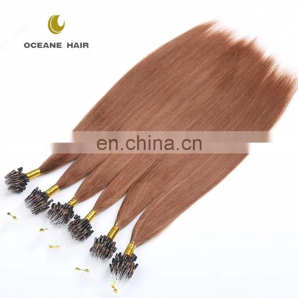 Double Drawn Human Hair Indian Cheap 2g Micro Loop Hair Keratin Hair photo-4