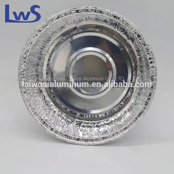 Shallow Mince Pie Or Jam Tart Foil Pan, Disposable Tin Foil Egg Tart Cup and Round Aluminum Baking Cup photo-4