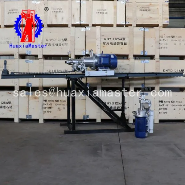 KHYD75 Electric Motor Rock Drilling Rig/slope Protection Drilling Rig photo-4