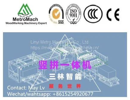 Automatic Wood Veneer Vertical Horizontal Together Composer Machine for Making Plywood photo-2