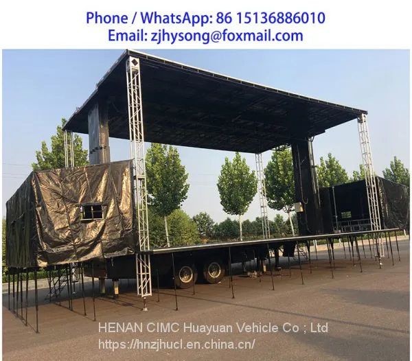 8.5 m Roadshow Mobile Stage Truck Trailer photo-4