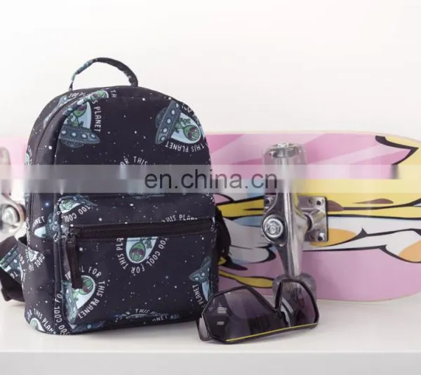 No MOQ Stock Smart Backpack Quick Delivery Small Backpack Outer Space Printing Bag Purse For Boys photo-6