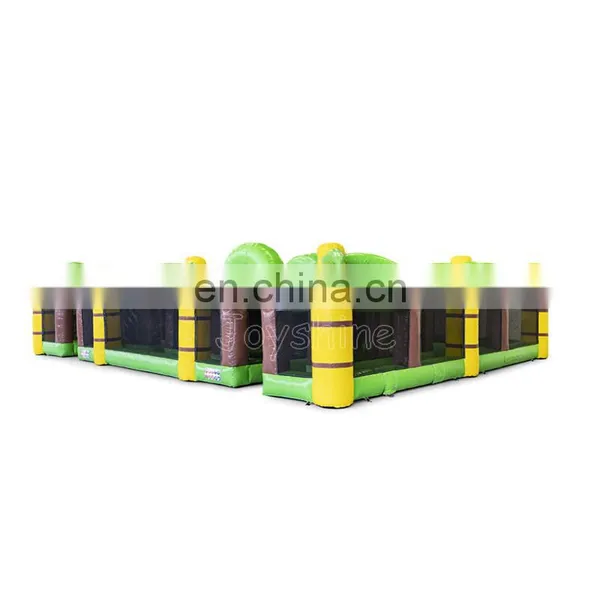 Inflatable Jungle Maze Tunnel Obstacle Laser Tag Playground For Sale photo-2