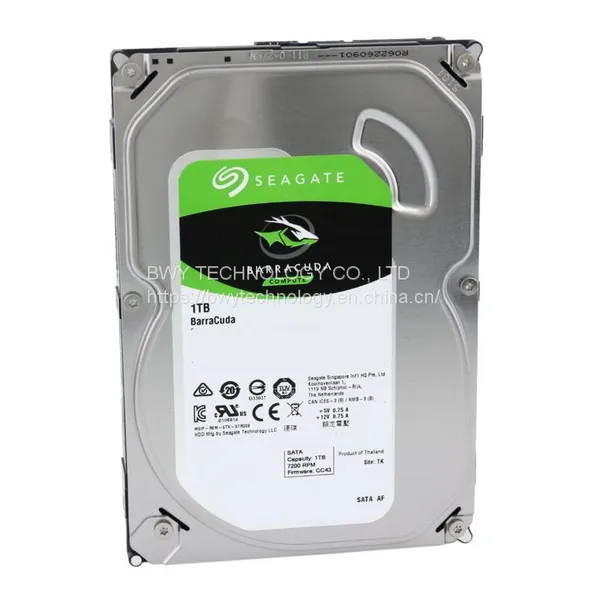 Купить внутренний жесткий диск Seagate BarraCuda объемом 1 ТБ HDD – 3.5-дюймовый