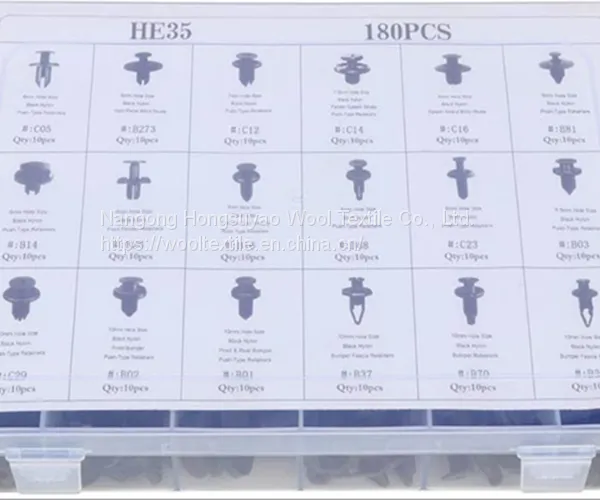 Plastic Expansion Screw Buckle Accessories Button Sound Insulation Cotton Car Fixed photo-3