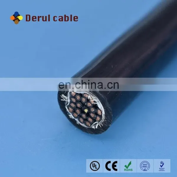 Flexible PUR Electrical Power Braiding Shielded Cable photo-3