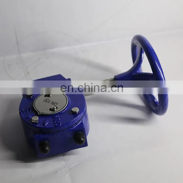 Bundor Manual Gearbox for Valves Worm Actuator Valve Accessories Worm Gear Box photo-2