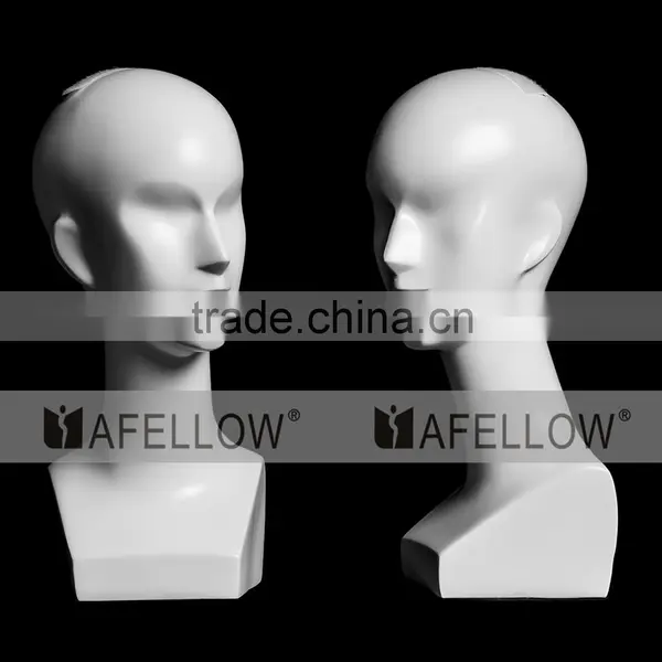 Abstract Head Mannequin Fashion Men Head Model Adults Hair Mannequins H1112 photo-5