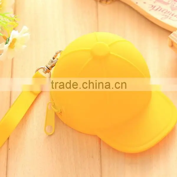 Hotest Design Silicone Rubber Mini Cap Coin Purse Trend Women Coin Handbag Purse Supplier's Choice photo-2