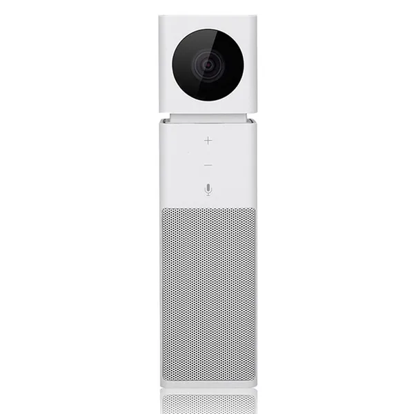 CIW Cube White 1080 USB LED Light Ring Touch Screen Camera Speaker Microphone All-in-One Conference Video Camera