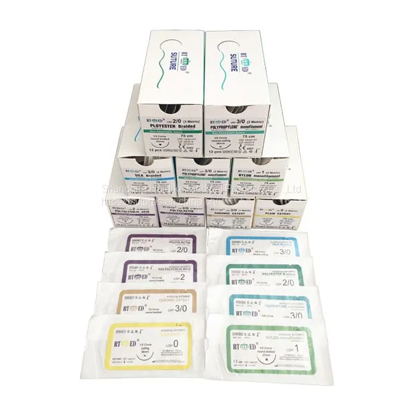 Surgical Sutures Catgut With Needles photo-5