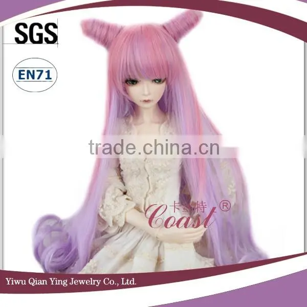 Special Design Green Ombre Fiber Wigs for Bjd Quality Choice photo-2